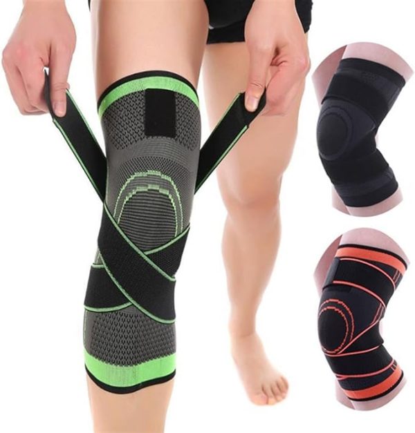 KNEE COMPRESSION SLEEVE ( 2 Pcs)